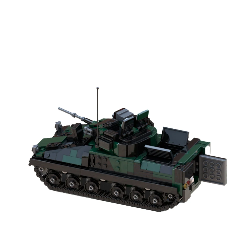 MOC-180519 FV510 Warrior IFV гусеничный бронированный автомобиль строительный блок пехота