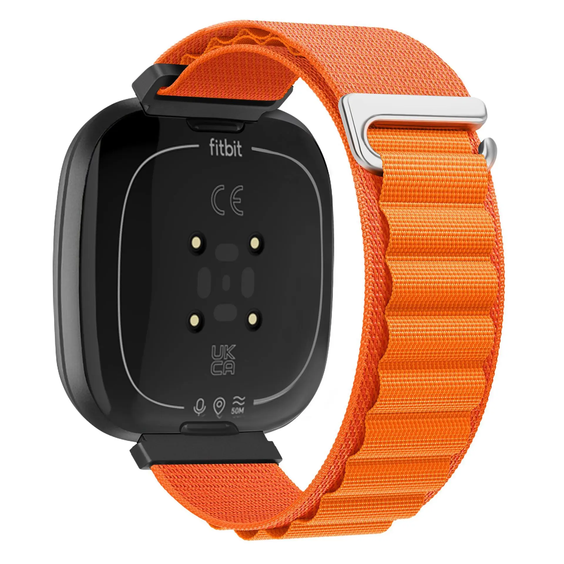 Фото Ремешок Alpine Loop для Fitbit Versa 4/3, нейлоновый дышащий сменный браслет для Fitbit Sense 2/1, спортивный ремешок для часов, аксессуары №4