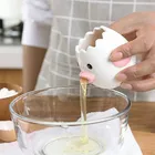 Креативный мультяшный керамический сепаратор яичного желтка цыпленка, керамический мультяшный сепаратор яиц цыпленка, обеденный кухонный прибор для готовки