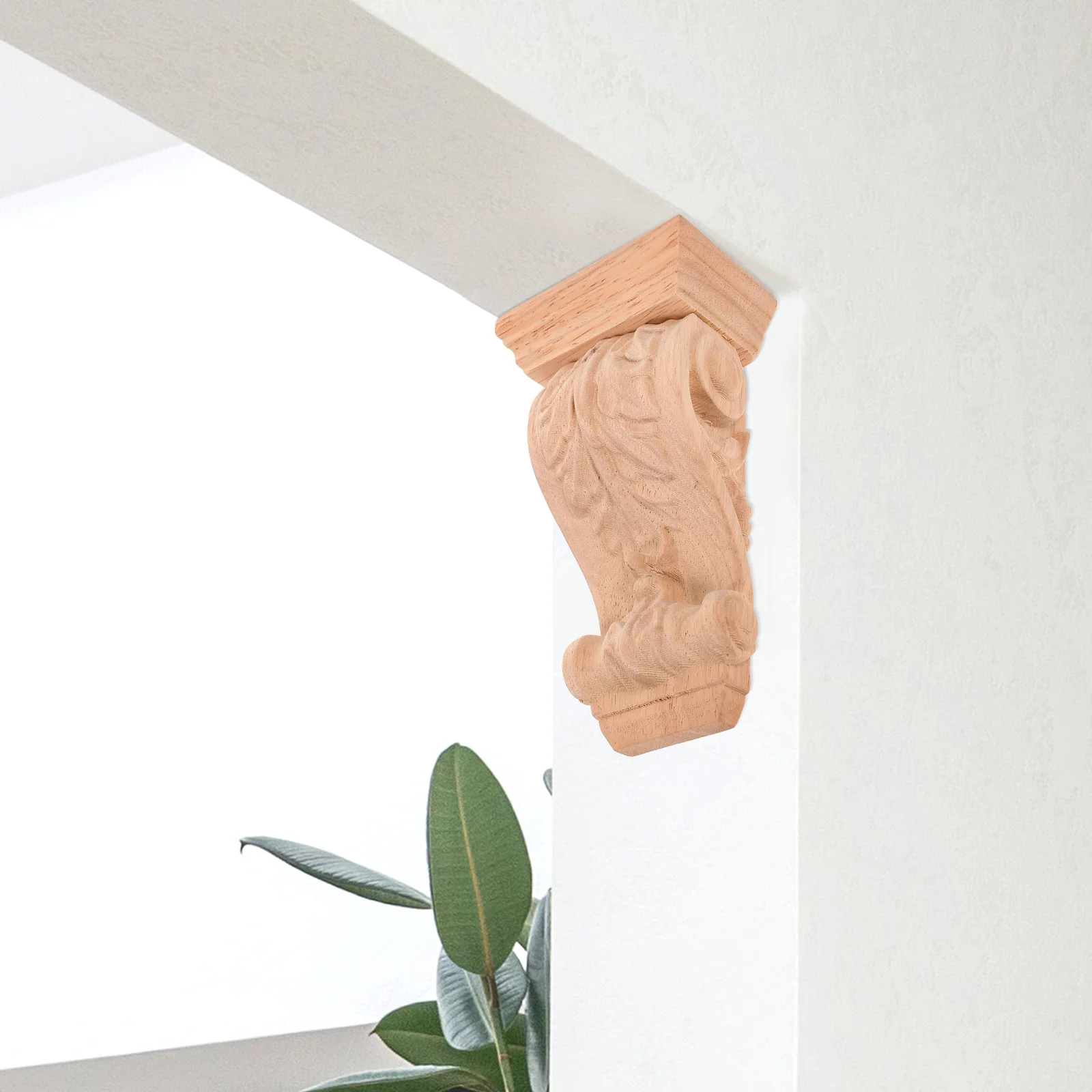 Carved Wood Capitals and Corbels Wooden Small European Solid Carving Decorative