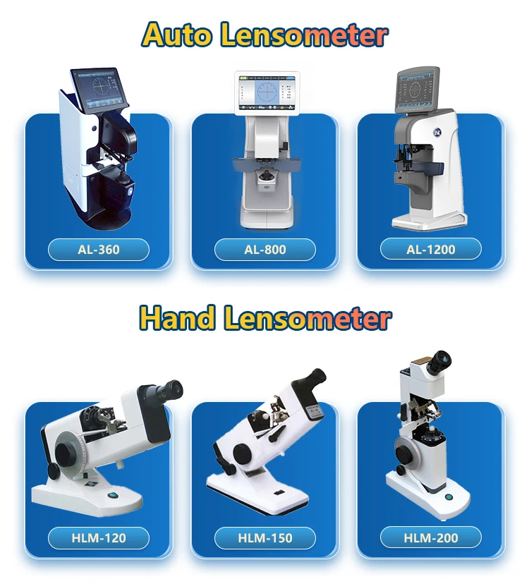 Китай Лучшая цена HLM-250 Офтальмологический ручной линзметр Оптический линзометр