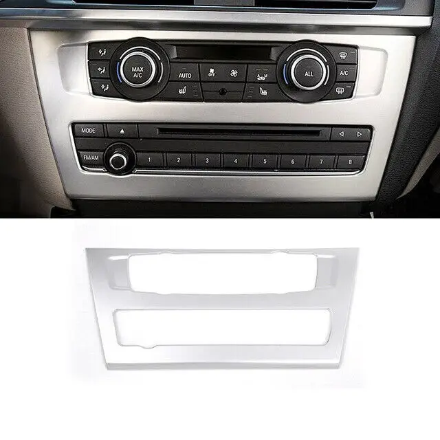 

Car Center Console CD Panel Decorative Cover Trim Sticker For BMW X3 F25 X4 F26
