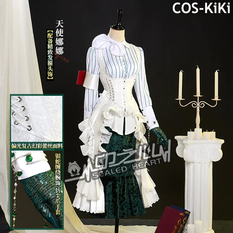 COS-KiKi Реверс: 1999 Anjo Nala игровой костюм косплей прекрасная униформа Хэллоуин