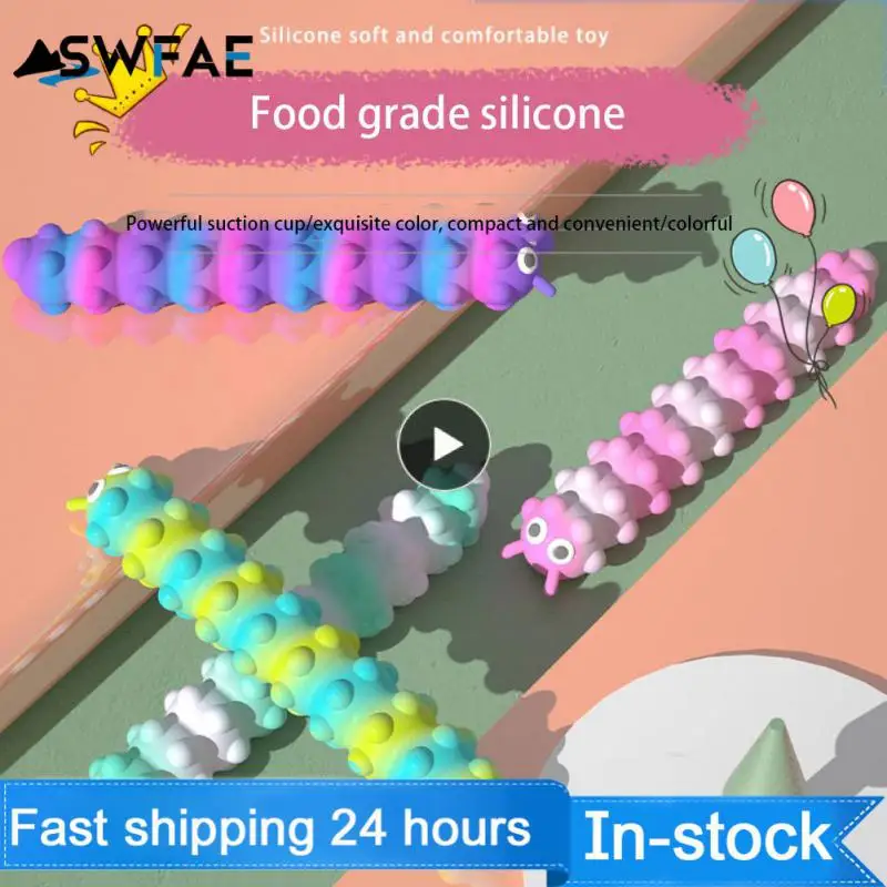 

Декоративные присоски из пищевого силикона с длинной присоской, артефакт для декомпрессии, безопасный тренировочный инструмент для пальцев, облегчение тревожности