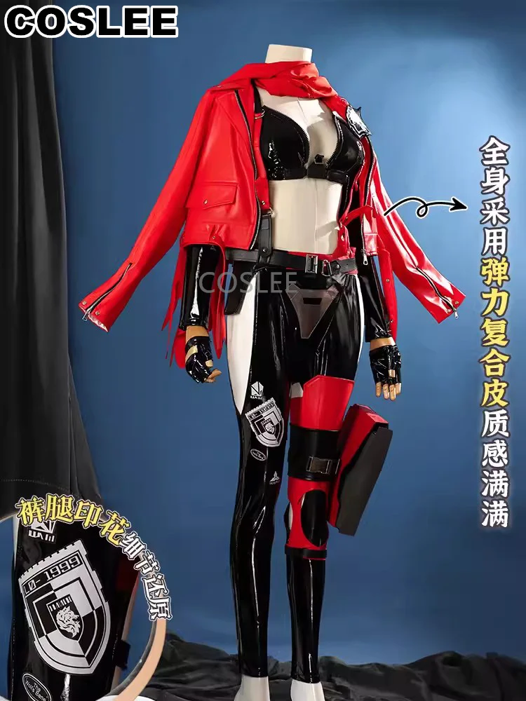 COSLEE Nikke The Goddess Of Victory Красная Шапочка игровой костюм боевая форма косплей наряд