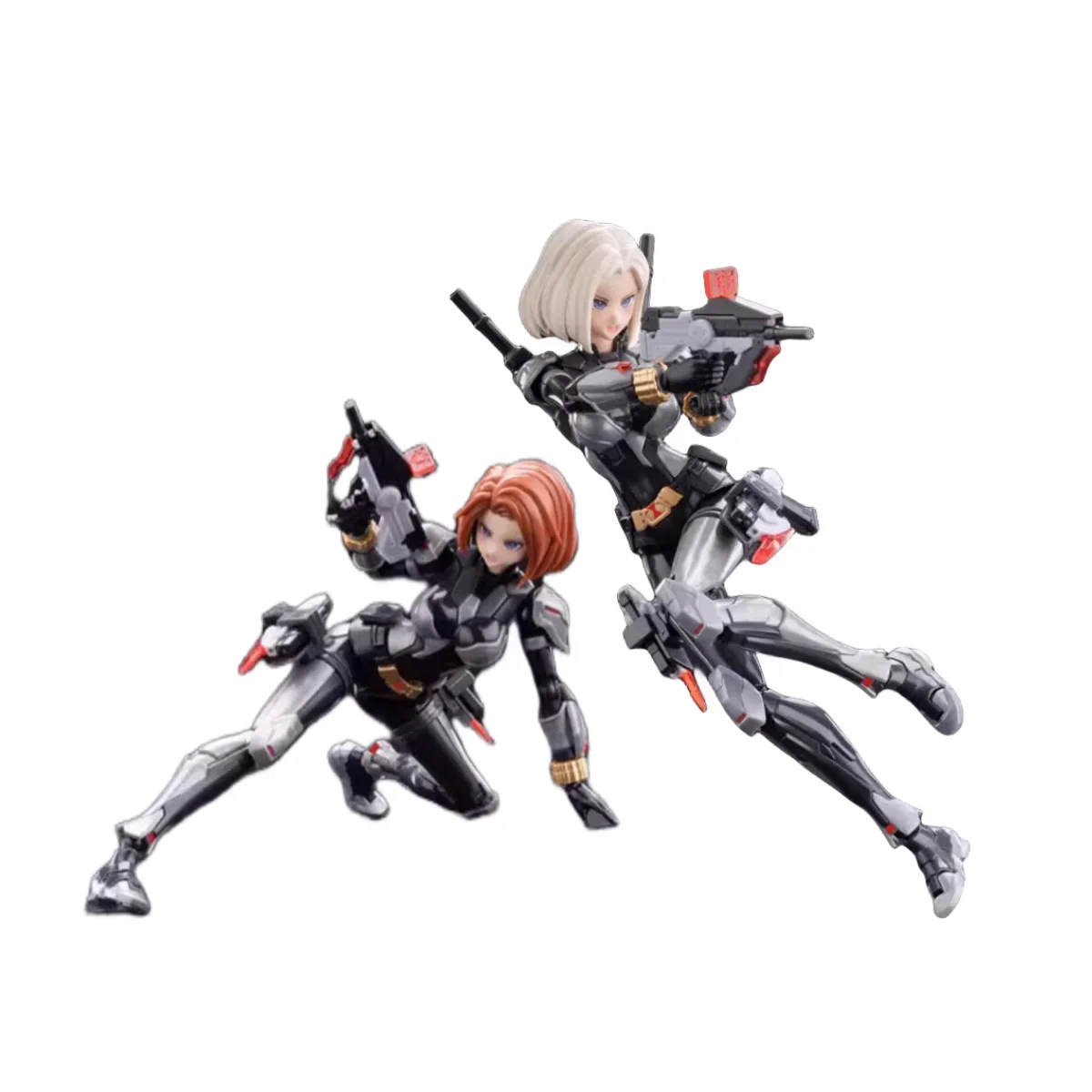 Электронная модель MORSTORM MARVEL Мстители Черная Вдова Полный комплект пластиковых