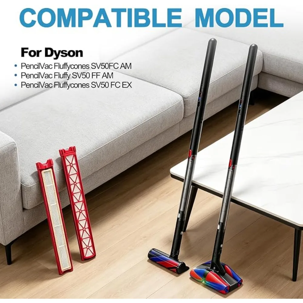 Фото Сменный HEPA-фильтр для пылесосов Dyson Pencilvac Fluffycones SV50 FC/SV50 FF AM, высокоэффективные аксессуары для пылесосов №5