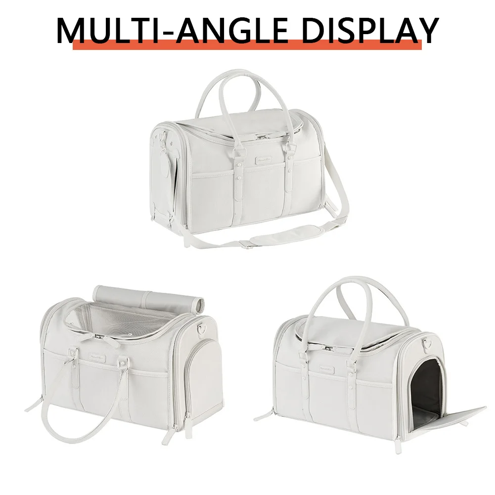 

Сумка на плечо для домашних животных, портативная дорожная переноска, складная дышащая легкая, вес 6 кг, товары для питомцев