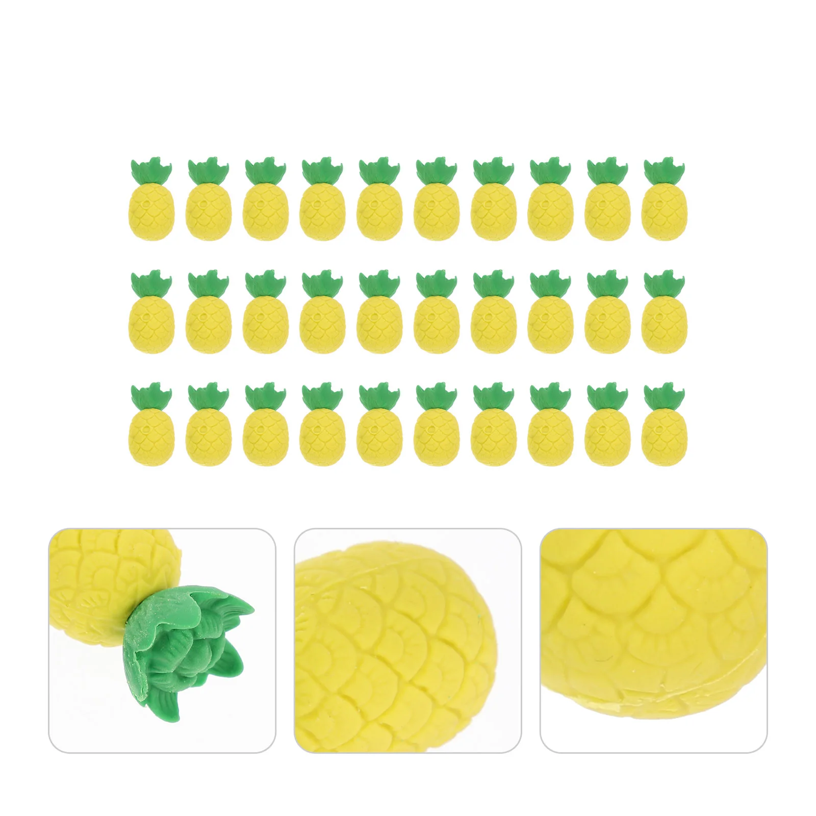

Pineapple Eraser School Stationery Supplies Student Kids Erasers Shaped Students Tiny TPR Bulk Prizes