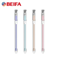 beifa 10pcs simple superior gel ink pen kawaii ballpoint pens roller ball caneta bullet tip 0 5mm for school supplies