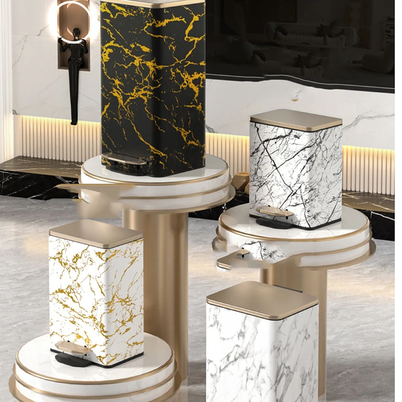 Кухонная корзина мусорная для ванной комнаты Белая Мини Корзина отходов пищевых