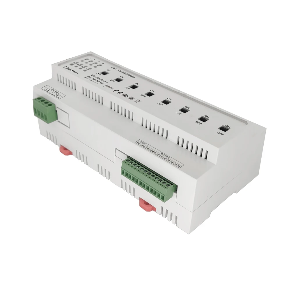 

smart IOT office DALI 8 channel master actuator gateway for Dress Up Pretend Play Rubber Products HDD Enclosure