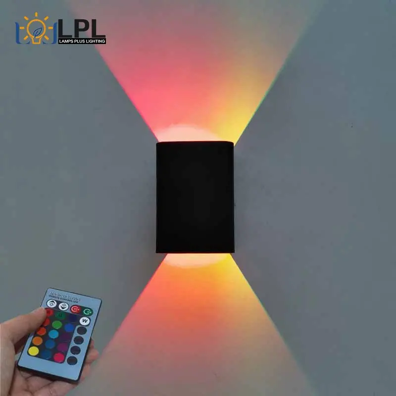 

Bedside Lamp Wall Lamp Bedroom Lamp RGB Aisle Corridor Background Wall Led Living Room Lamp Staircase Lamp Lighting Fixtures