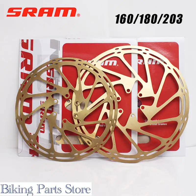 

2PC SRAM Bicycle Brake Rotor 160mm 180mm 203mm MTB Centerline Rotor Ultralight Bike Disc Brake Rotors 1PC for Hydraulic Brakes