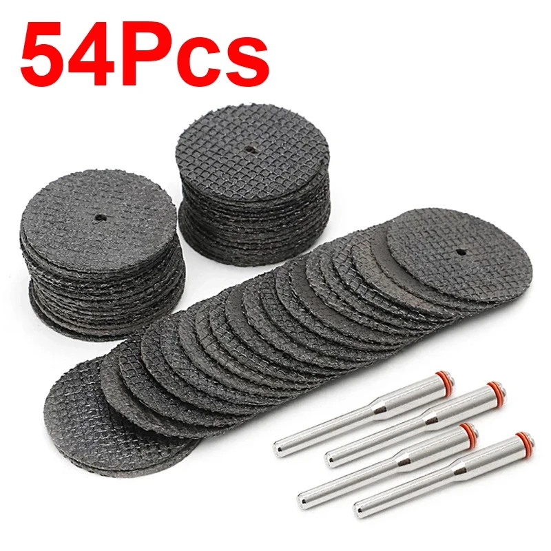 

54PCS Abrasive Cutting Disc Cut Off Wheels Disc for Dremel Rotary Tools Electric Metal Wood Cutting Tool Metal Cutting Disc