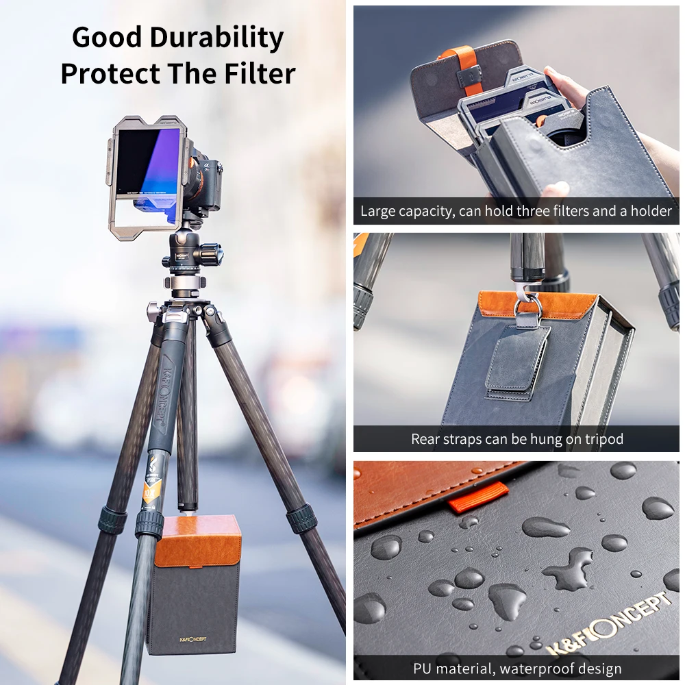 K & F Concept System Pro квадратные фильтры CPL + ND1000 мягкий градиентный фильтр GND8 с