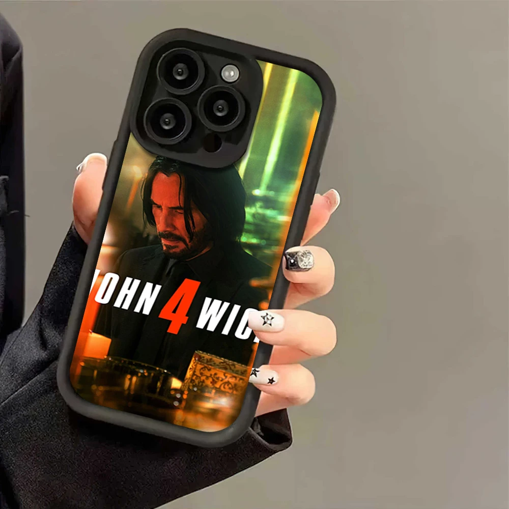 Пленка John Wick Chapter 4 для iPhone 16 15 14 13 12 11 Pro Max Plus защитная противоударная силиконовая