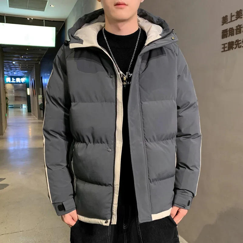 New Winter Warmth Cotton Jacket Parkas Super Hot Coats Hooded Casual Oversized Mens Jacket Puffer Loose Luxury Brands