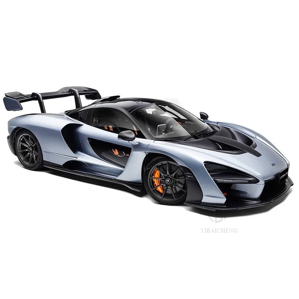 

1/32 Diecast Alloy McLaren Senna Sports Car Model Toy Simulation Vehicles With Sound Light Pull Back Supercar Toys For Children