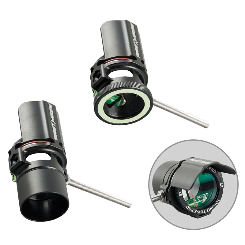 Topoint 2X/4X/6X/8X TP8750 прицел с защитой от отражения видения прозрачный 7075 из алюминия