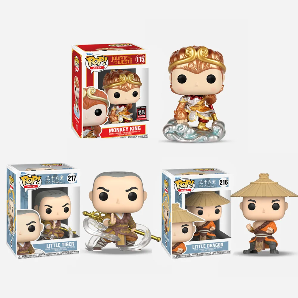 Funko Pop Азия Обезьяна Король #115 путешествие в Запад 36 секций маленький дракон #216