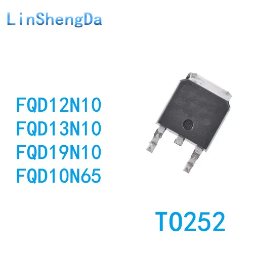 

Патч FQD10N65 12N10 13N10L 19N10L 10N60C TO252, 10 шт.