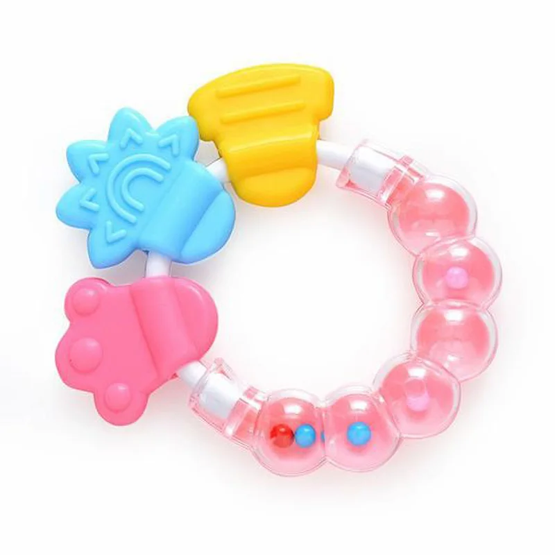 

Baby Bells Pacifier Clip Boys Girls Molar Teether Food Grade Silicone Teethers Babies Teeth Care Fidget Toys Newborn Accessories