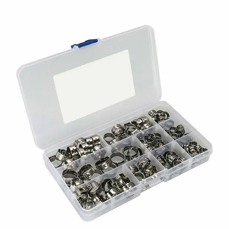 О-образные зажимы с одним ухом 100 шт