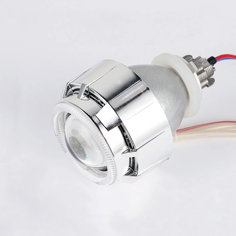 

Motorcycle Light Projector Headlight Bulb H4 H7 H1 BiXenon Hi Low Beam HID Angel Eye Red Devil Moto Accessories for Honda ...