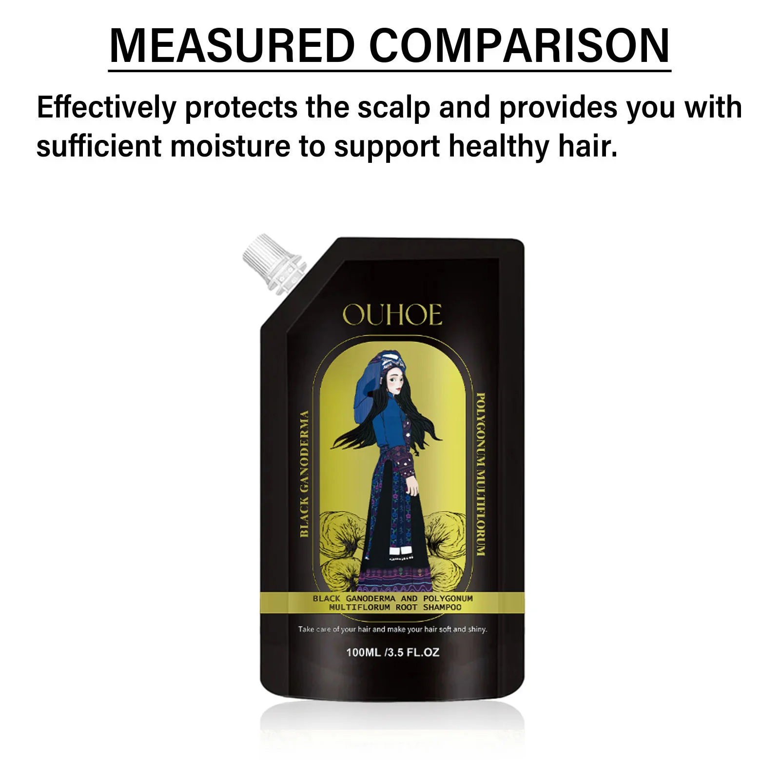 Шампунь против выпадения волос глубоко очищающий шампунь для удаления перхоти