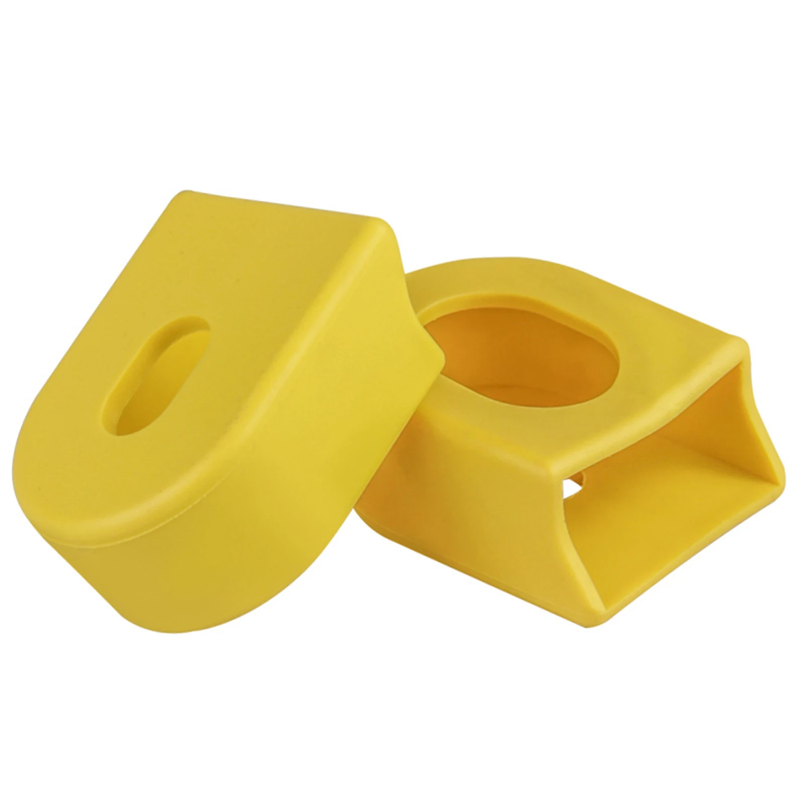 

Bicycle Rubber Crank Guards For Mountain Bikes Protective Covers Bicycle Crank Guards Rubber Width 29mm Yellow