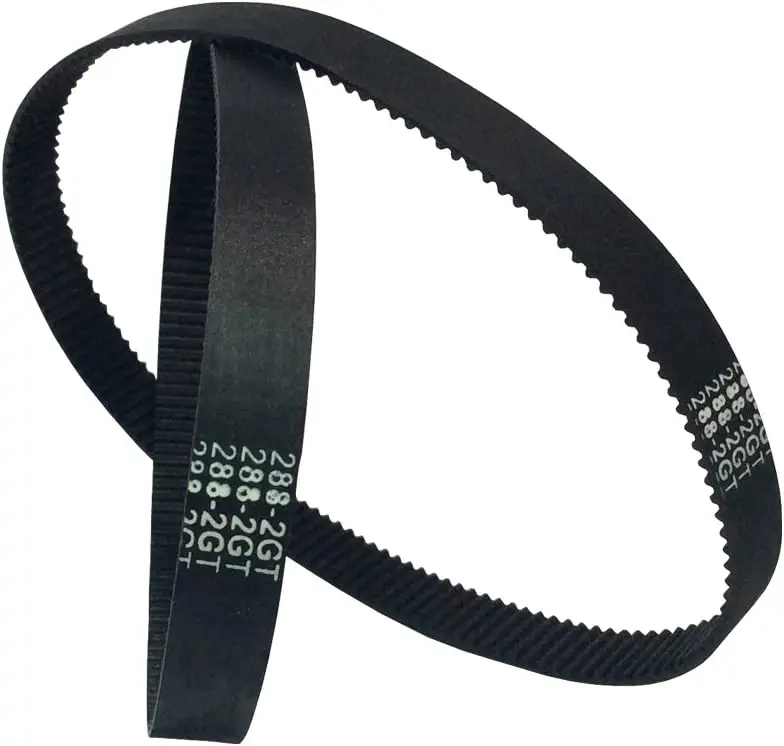 

2Pcs/Pack 3D Printer Parts GT2 288-2GT-9 Timing Belt L=288mm W=9mm 144 Teeth Rubber Machine Drive Belts