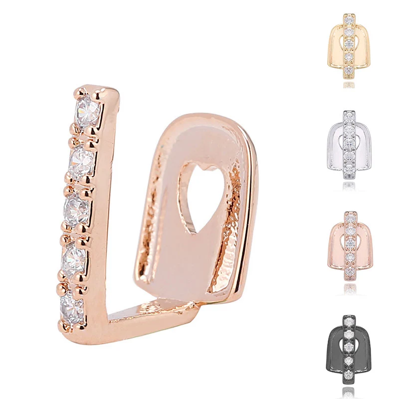 

2022 New Hip Hop Gold Teeth Top Crystal Grills Dental Mouth Punk Teeth Caps Cosplay Party Tooth Rapper Funny Jewelry Gift
