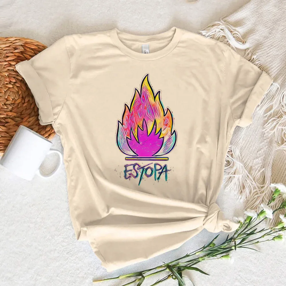 Футболка Estopa Женская в современном стиле забавная футболка для отдыха одежда