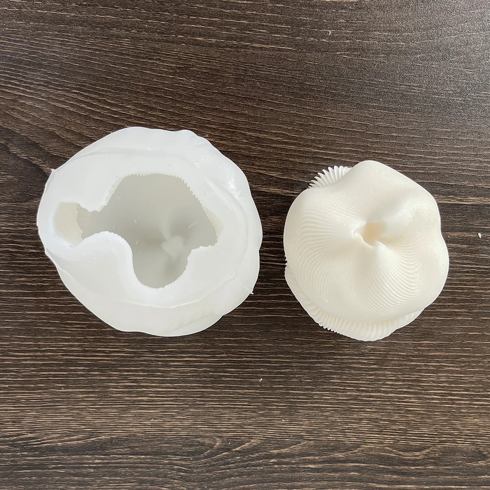 Вращающаяся силиконовая форма 3D Wave Vortex сделай сам художественное геометрическое