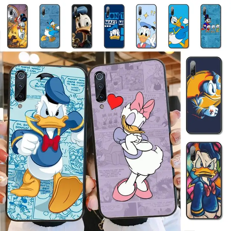 

YNDFCNB Disney Donald Duck Phone Case for Xiaomi mi 5 6 8 9 10 lite pro SE Mix 2s 3 F1 Max2 3
