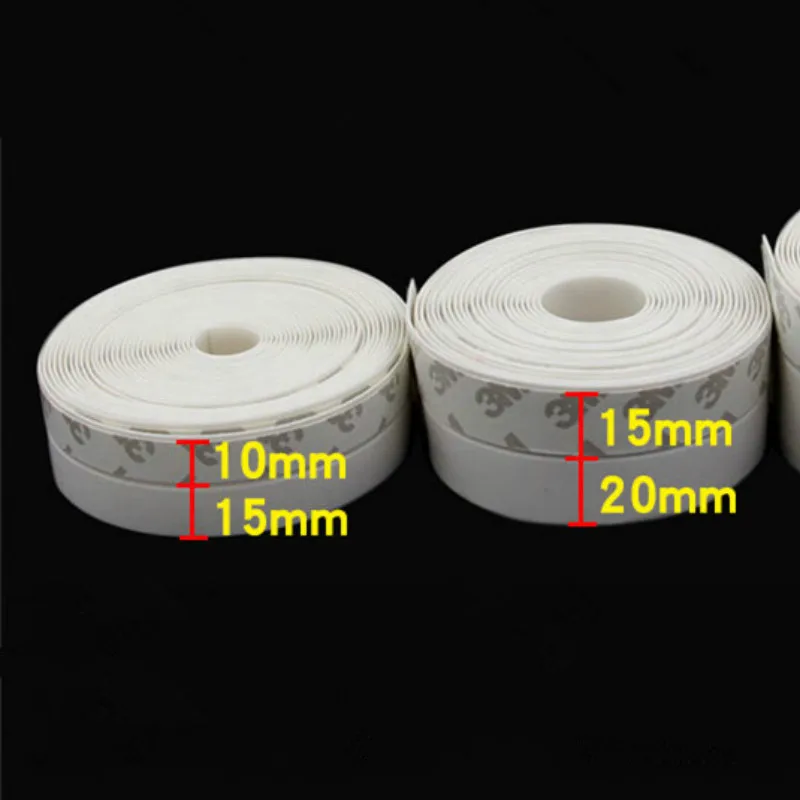 5Meters/Lot Self adhesive 3M Glue Door Window Draught Dust Insect Seal Strip Soundproofing Weatherstrip Windshield Sealing Tape images - 6