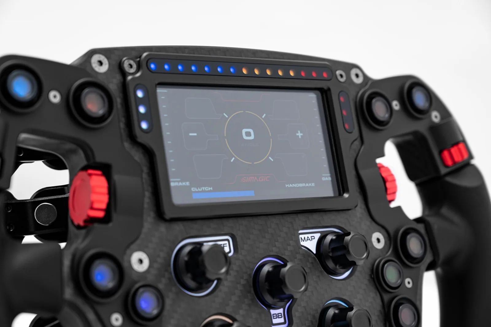 Фото Гоночный симулятор F1, рулевое колесо Simagic FX PRO, уравнение, рулевое колесо из углеродного волокна №4