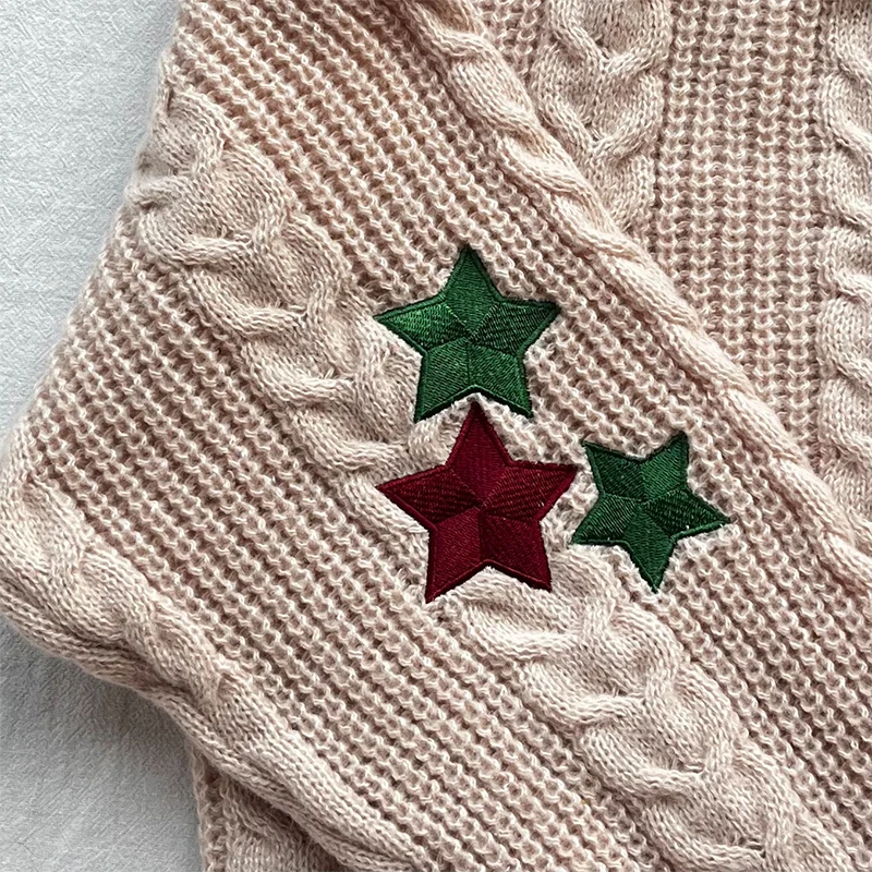 Осенне-зимний вязаный кардиган с рождественской елкой женский повседневный