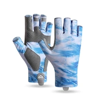ice silk gym gloves women fitness weightlifting breathable sweat men bodybuilding gloves without fingers mtb cycling guantes