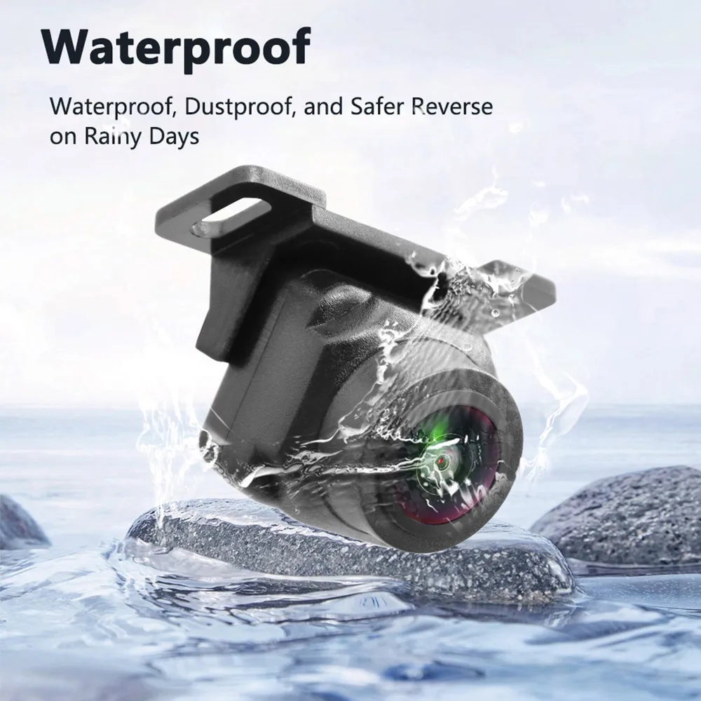 СМАРТУР 170 ° HD 1080P Автомобильная камера заднего вида Автомобильный обратный