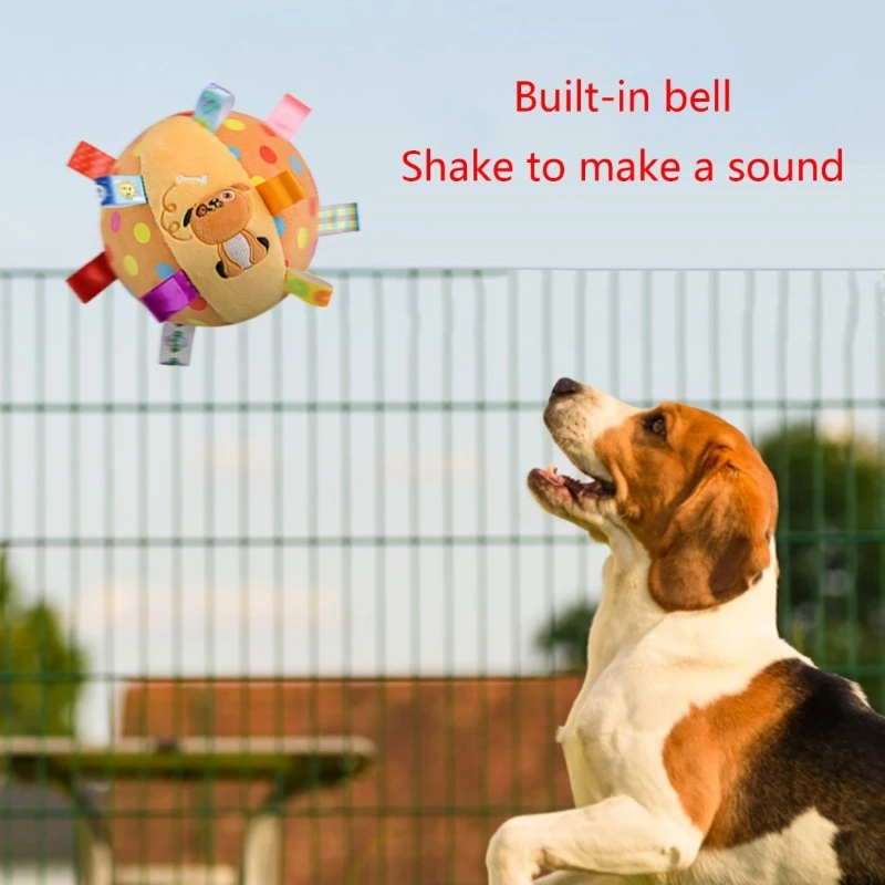 

M5TF Squeaky Toy Durable Chew Toy Ball Tooth Cleaning Tool Massage Pet Toy