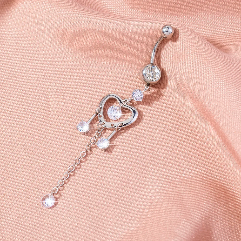 

MOONCORE Sexy Body Piercing Women Jewelry Stainless Steel Navel Ring 2022 Trend Belly Button Rings Belly Piercing Accessories