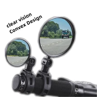 1pcs bicycle rearview mirror adjustable rotating wide angle quick release rearview mirror for mtb road bike accessories 29g