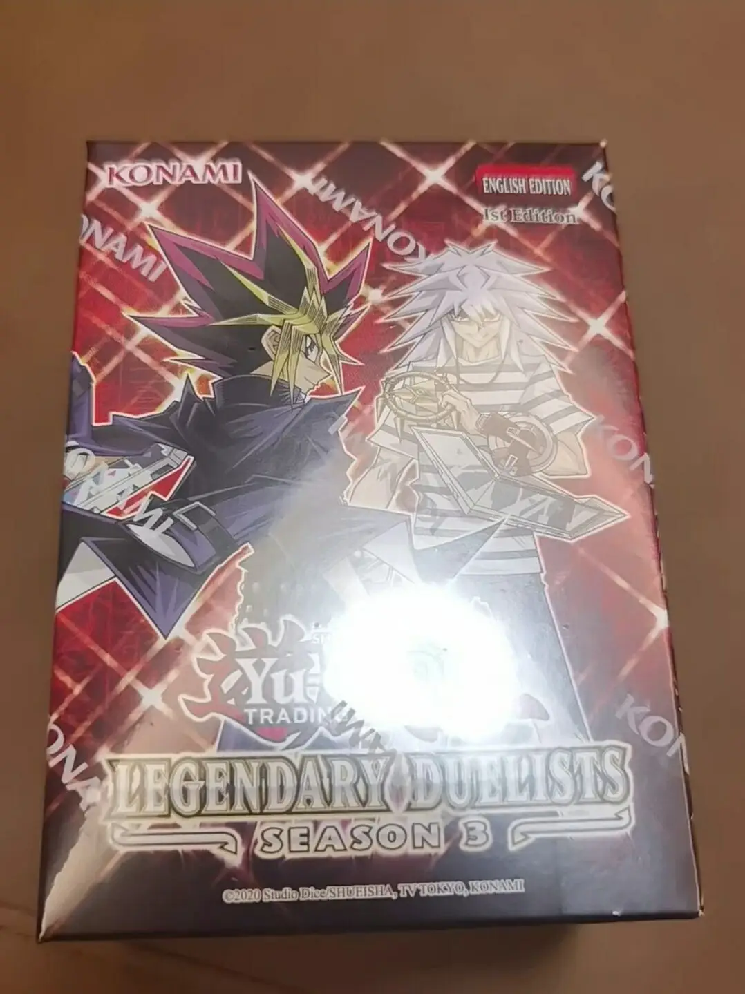 Yugioh KONAMI поединки монстров легендарные дуелисты: Сезон 3 LDS3 коллекция TCG
