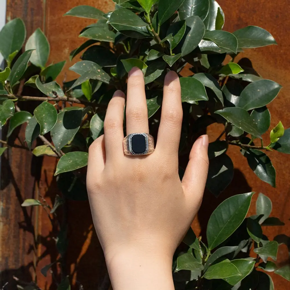 Мужское серебряное кольцо