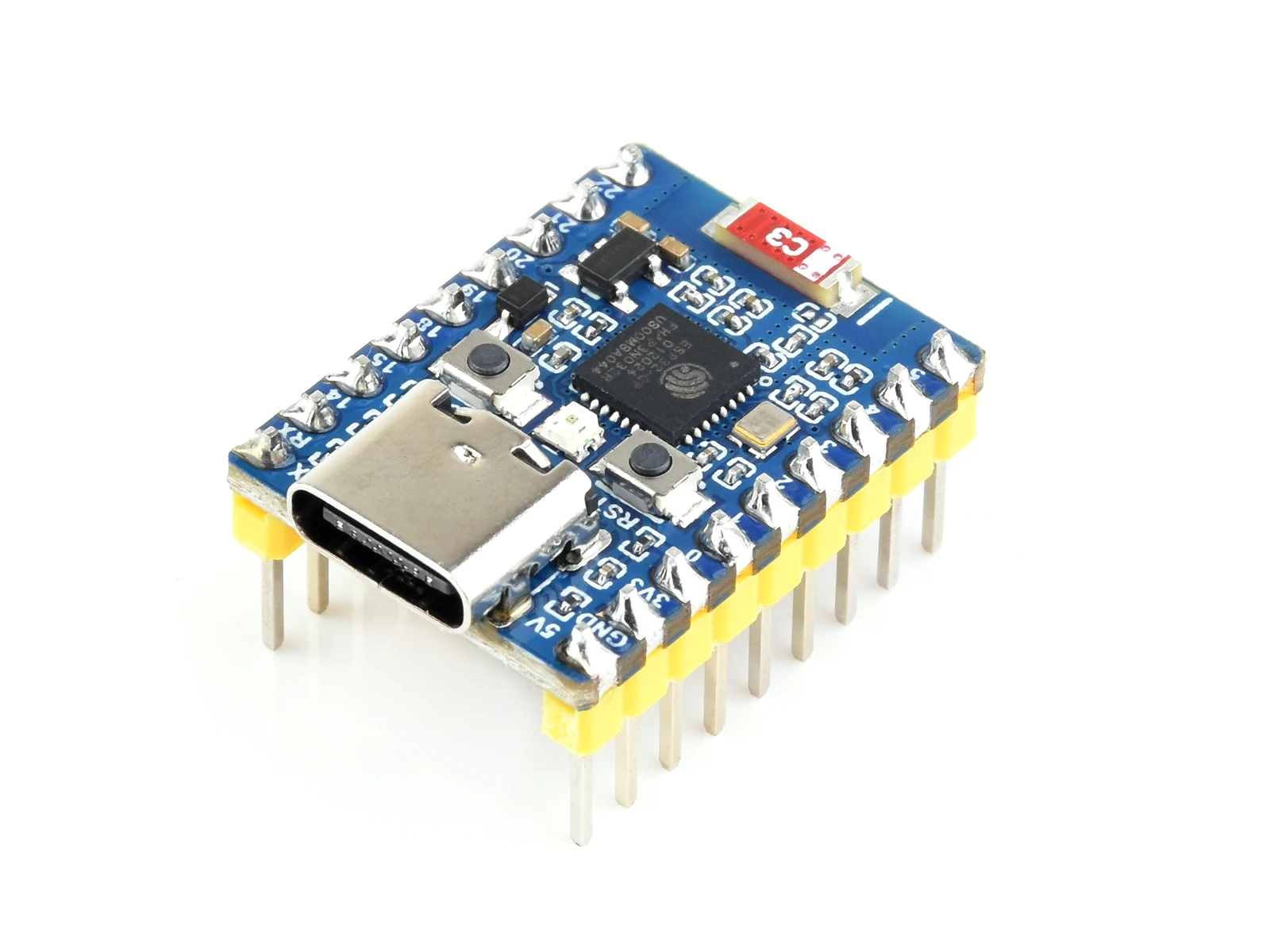 ESP32-C6-Zero-M с головкой двумя процессорами частотой 160 МГц 2 4 ГГц Wi-Fi 6 и Bluetooth 5