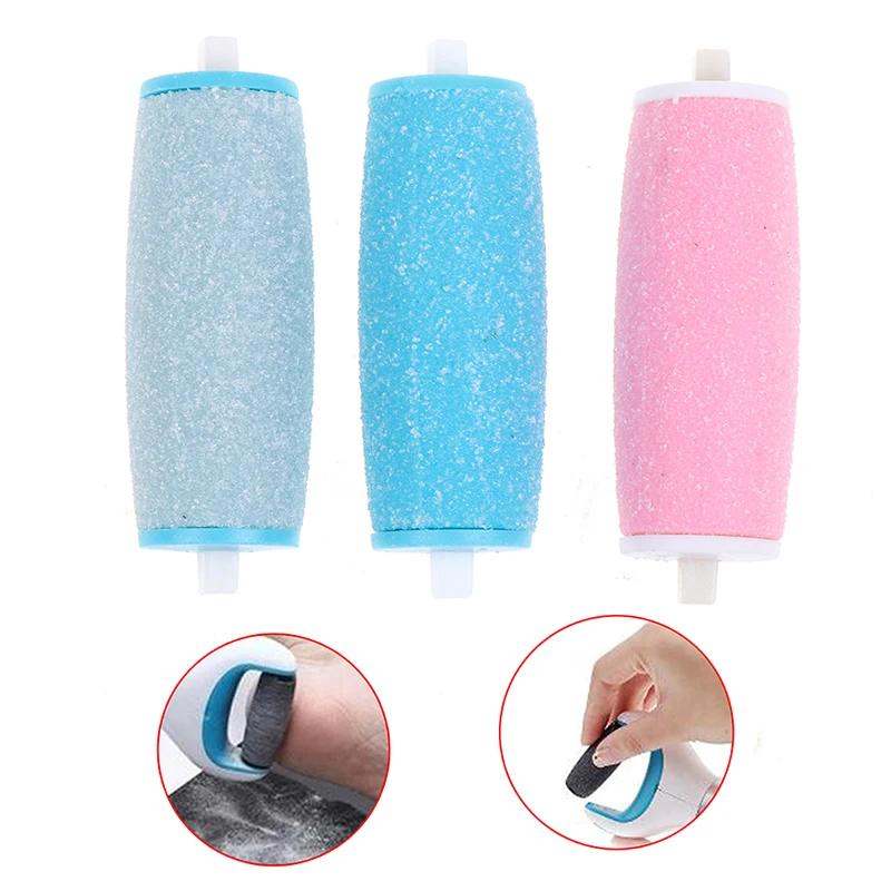 

4Pcs Extra Coarse Head Electric Pedicure Foot File Foot Care Tool Heads Pedi Hard Skin Remover Refills Replacement Rollers