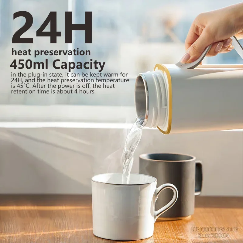 DAEWOO Портативный электрический чайник с контролем температуры быстрое закипание