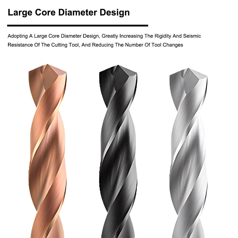 SHAZAM 3/5 раз диаметром вольфрамовой стали сверло с ЧПУ спиральные 2-зубые сверла для